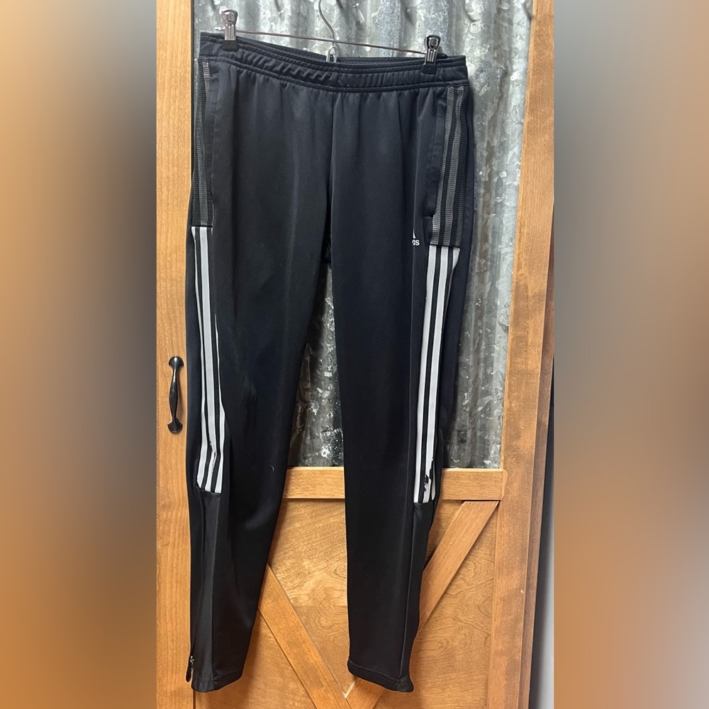 Adidas - Women’s size Medium- Black, joggers.